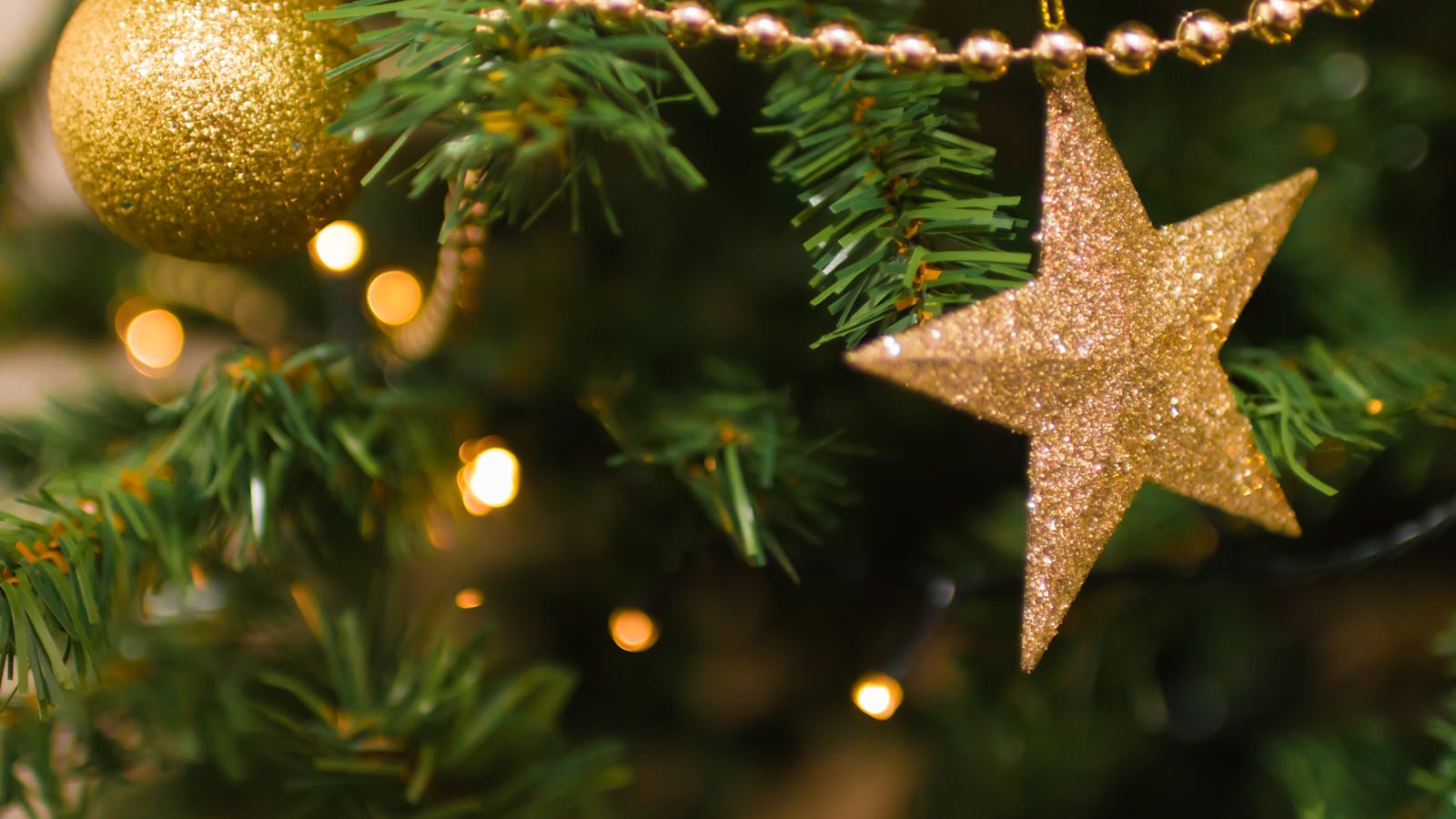 Ornaments On A Tree